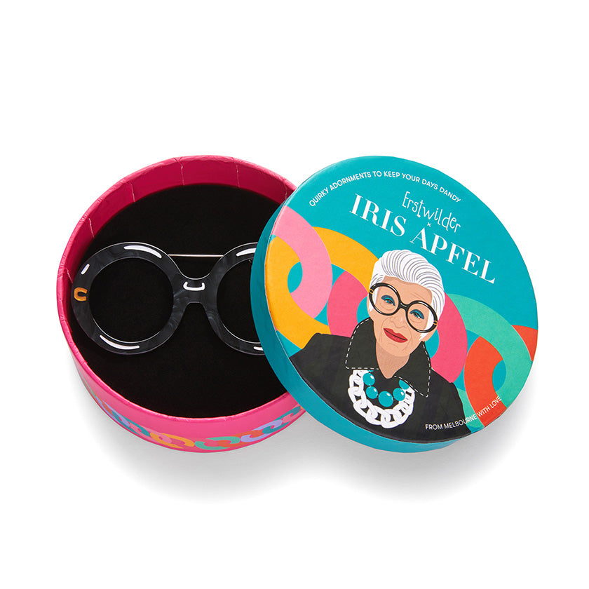 I Wear Eyewear Iris Erstwilder Brooch