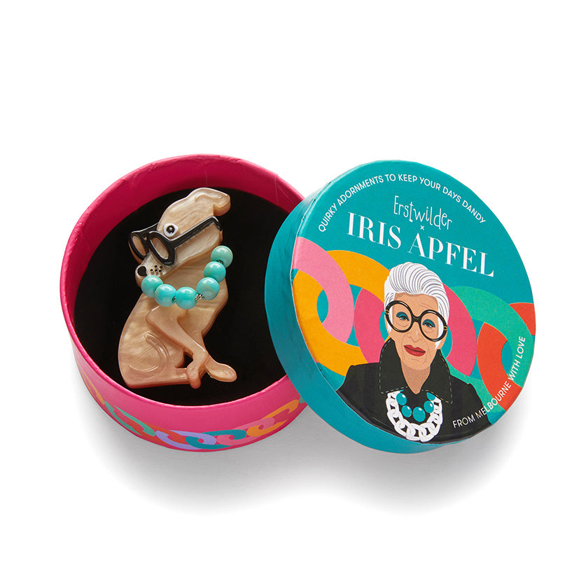 Spectacular Spectacles, Erstwilder Iris Mini Brooch