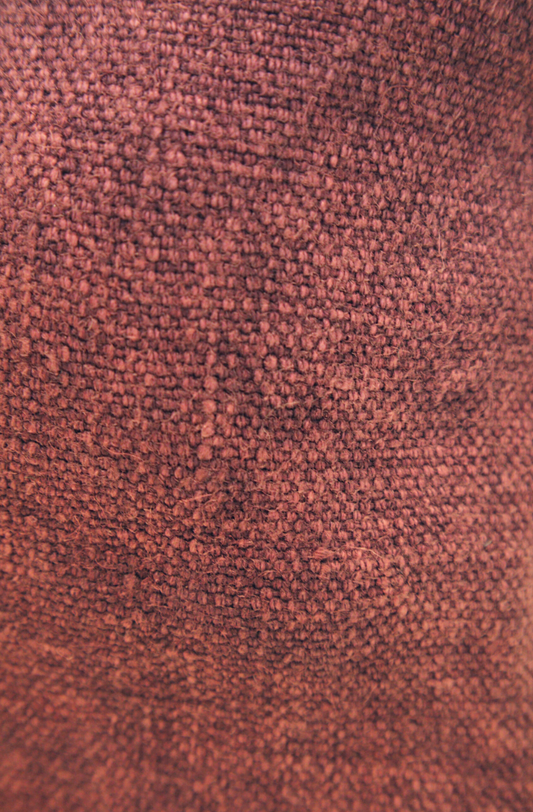 Aubergine bag swatch – deep plum purple with bohemian elegance