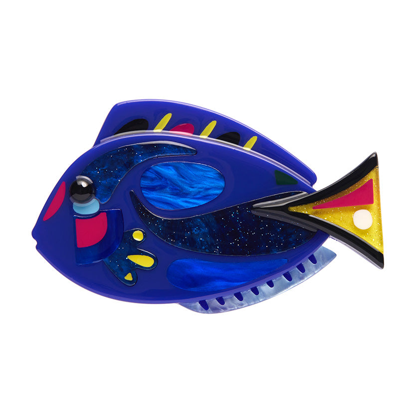 The Sartorial Surgeon Fish, Erstwilder x Pete Cromer Brooch
