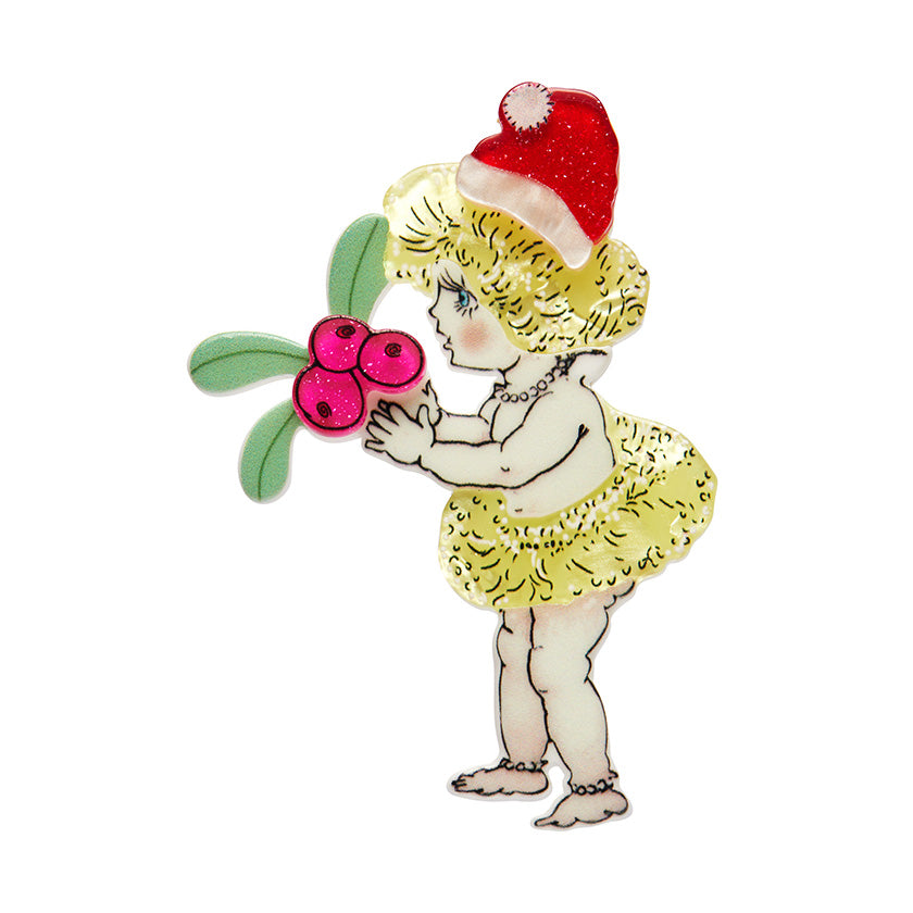 Native Berries Christmas Brooch, by Erstwilder