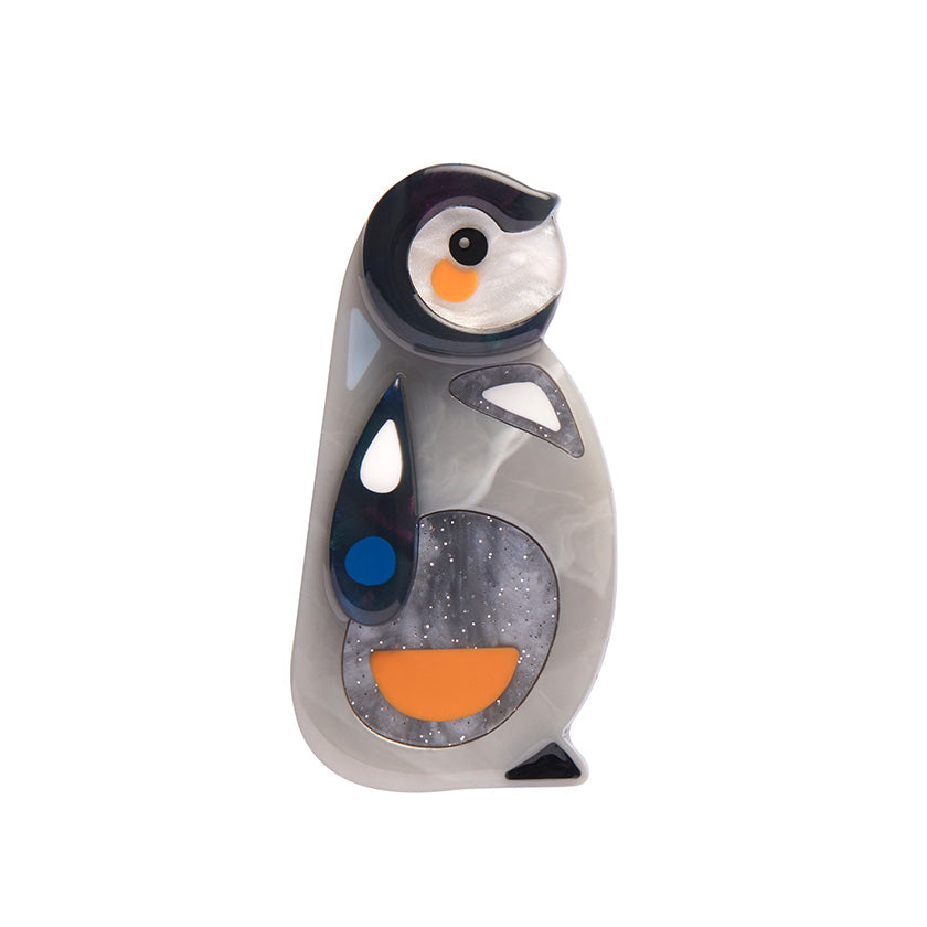 The Promising Penguin, Erstwilder x Pete Cromer Mini Brooch