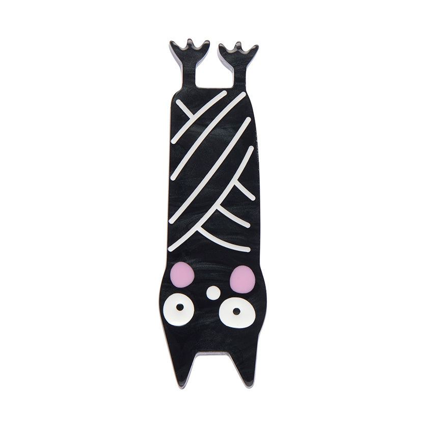 Halloween Hang-up Bat, Erstwilder Mini Brooch