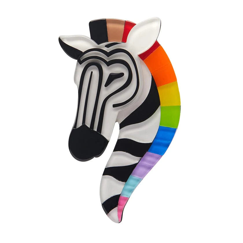 Zelda the Zestful Zebra, Erstwilder Brooch