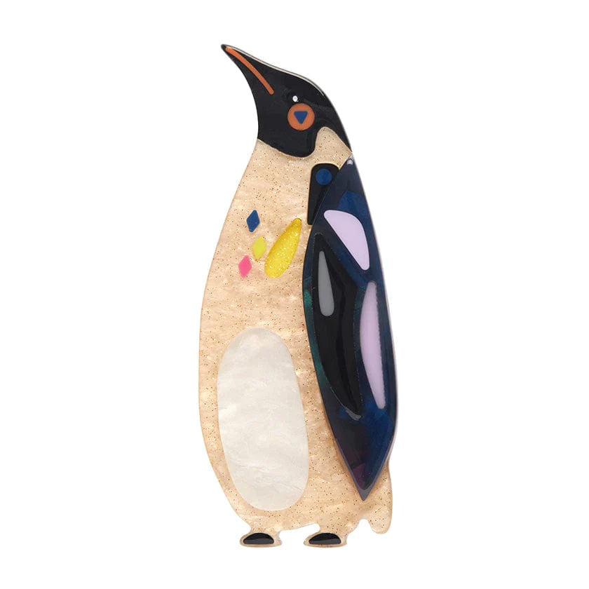 The Emboldened Emperor Penguin, Erstwilder x Pete Cromer Brooch