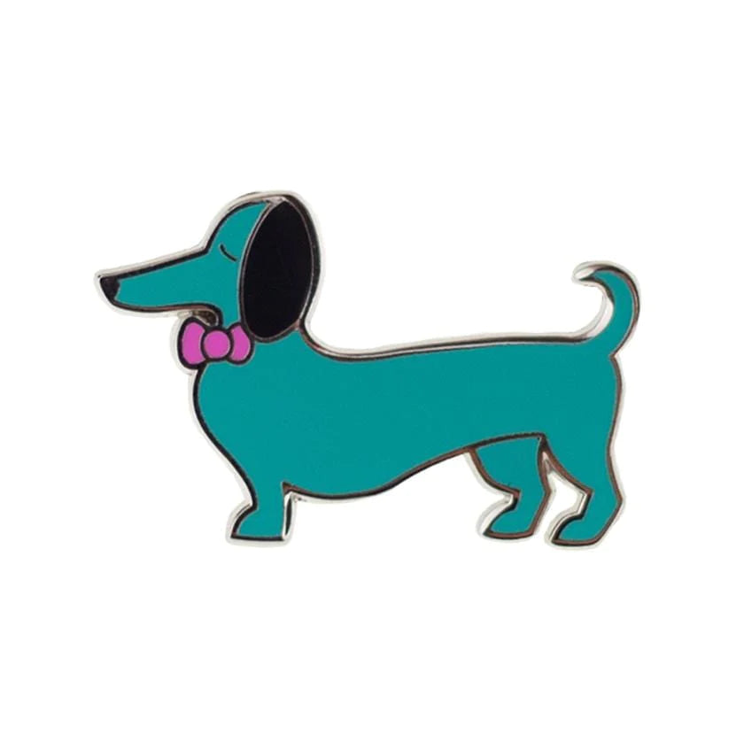 Spiffy the Sausage Dog, Erstwilder Enamel Pin