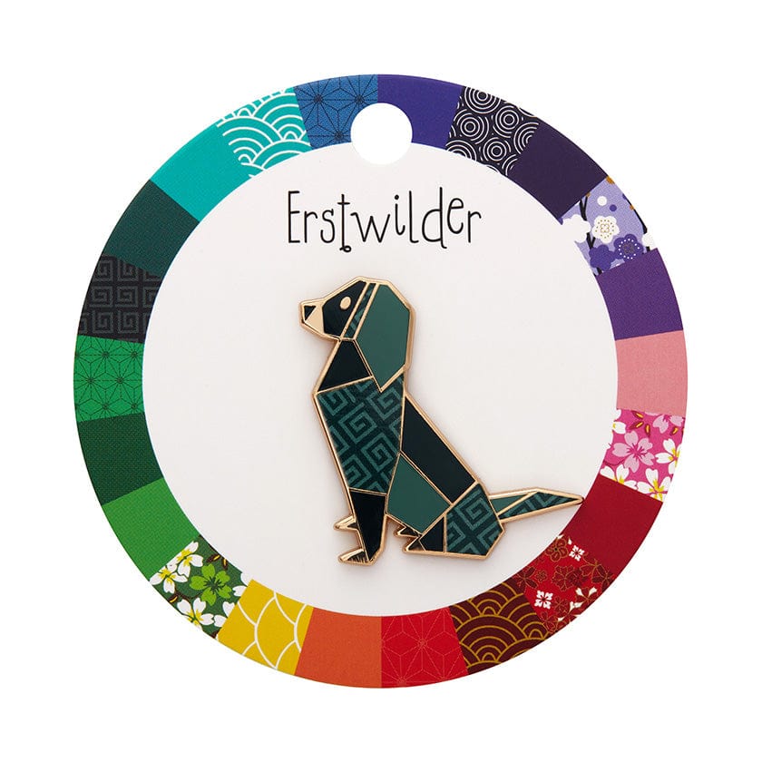 Give the Dog A Bone, Erstwilder Enamel Pin