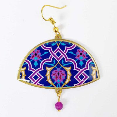 Tears of Persia, handmade earrings