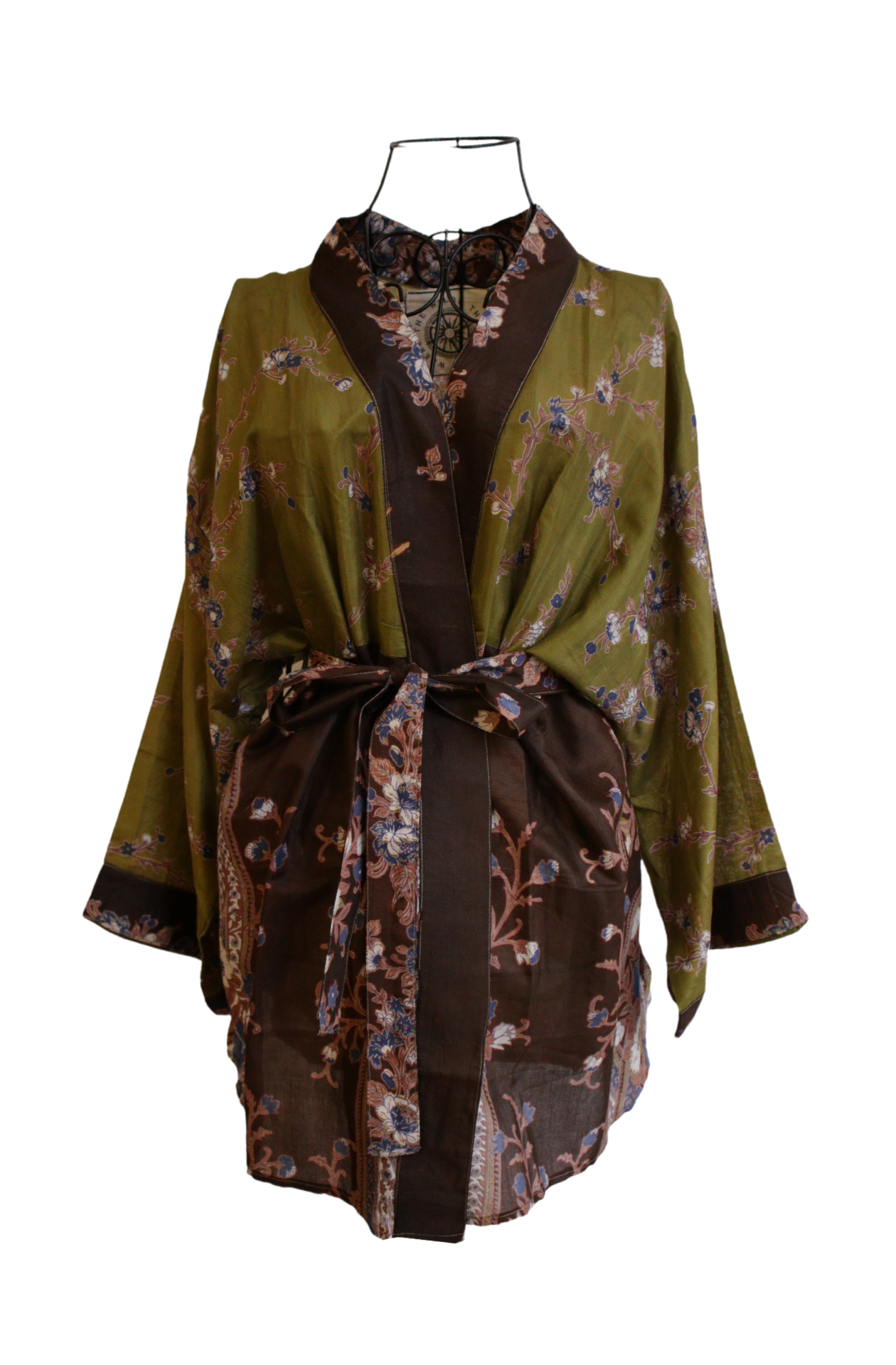 Kimono Jacket Vintage Sari Silk