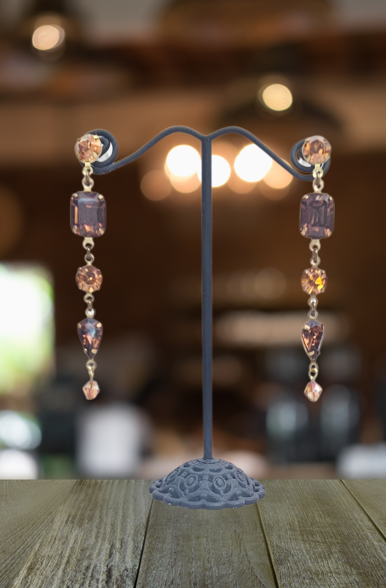 Bijoux Swarovski Crystal Drop Earring