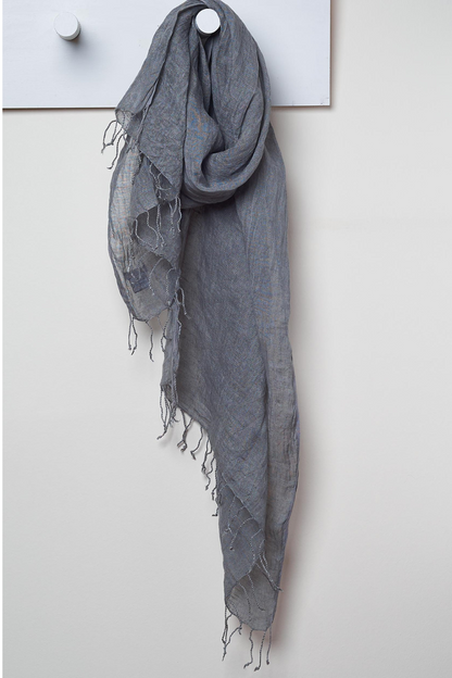 3 Visits To Cairo 100% Linen Scarf