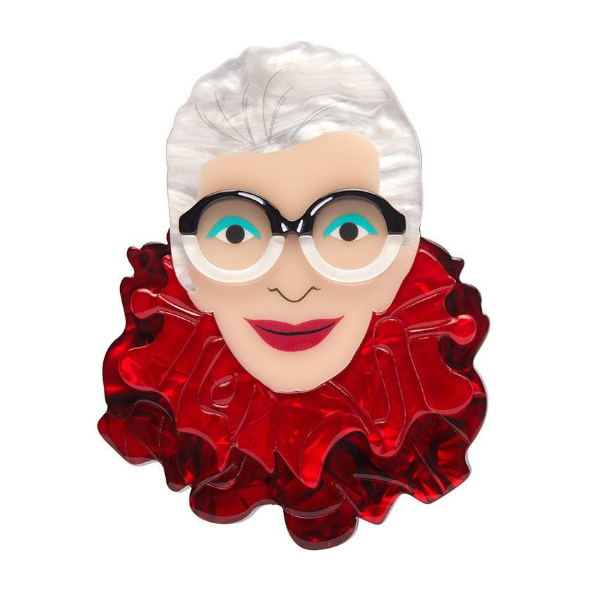 The Face of Style, Erstwilder Iris Brooch