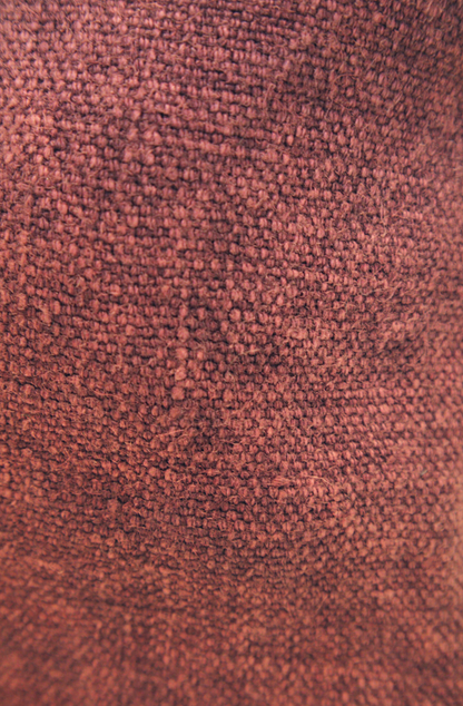 Aubergine bag swatch – deep plum purple with bohemian elegance