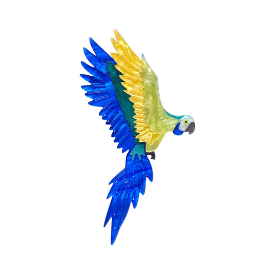 Frida's Parrot Brooch