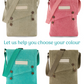 Colour Swatches- Jute Bags.