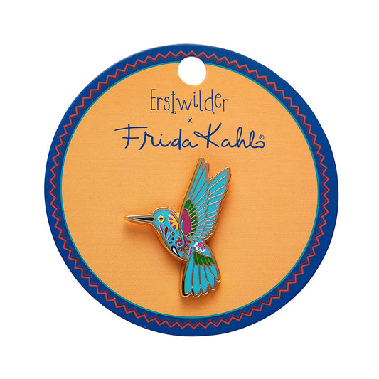 Frida's Hummingbird Enamel Pin