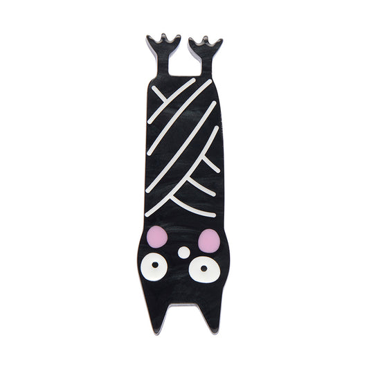 Halloween Hang-up Bat, Erstwilder Mini Brooch