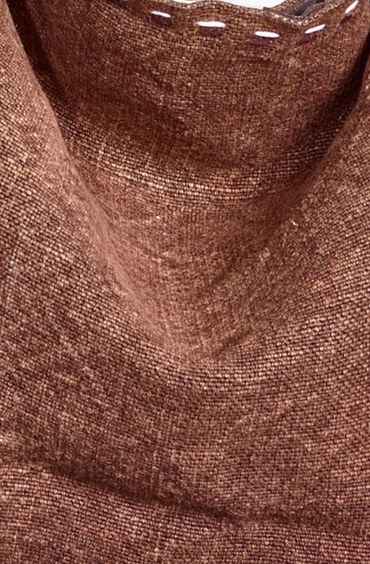 Mocha bag swatch – rich, earthy brown with warm chocolate/coffee tones