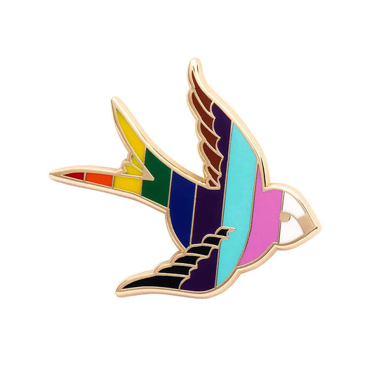 Bluebird of Happiness For All, Enamel Pin more due next week