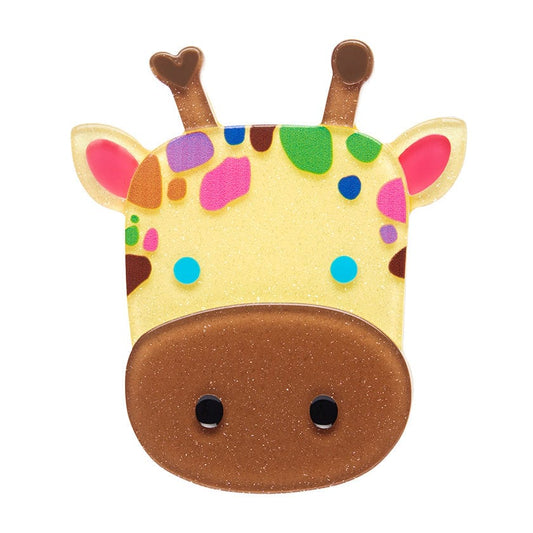 Ginger The Giraffe Brooch