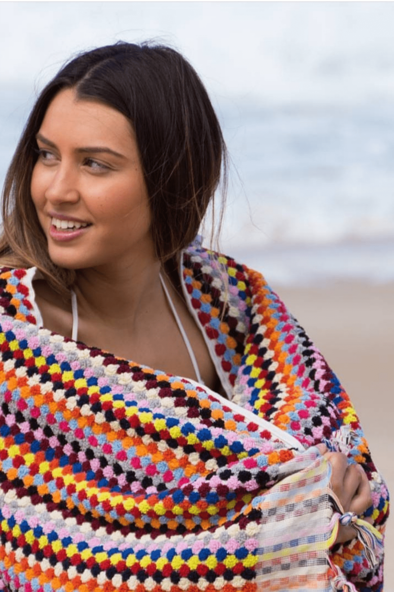 Harlequin Luxury Towel size large. Where The Wilde Things Are