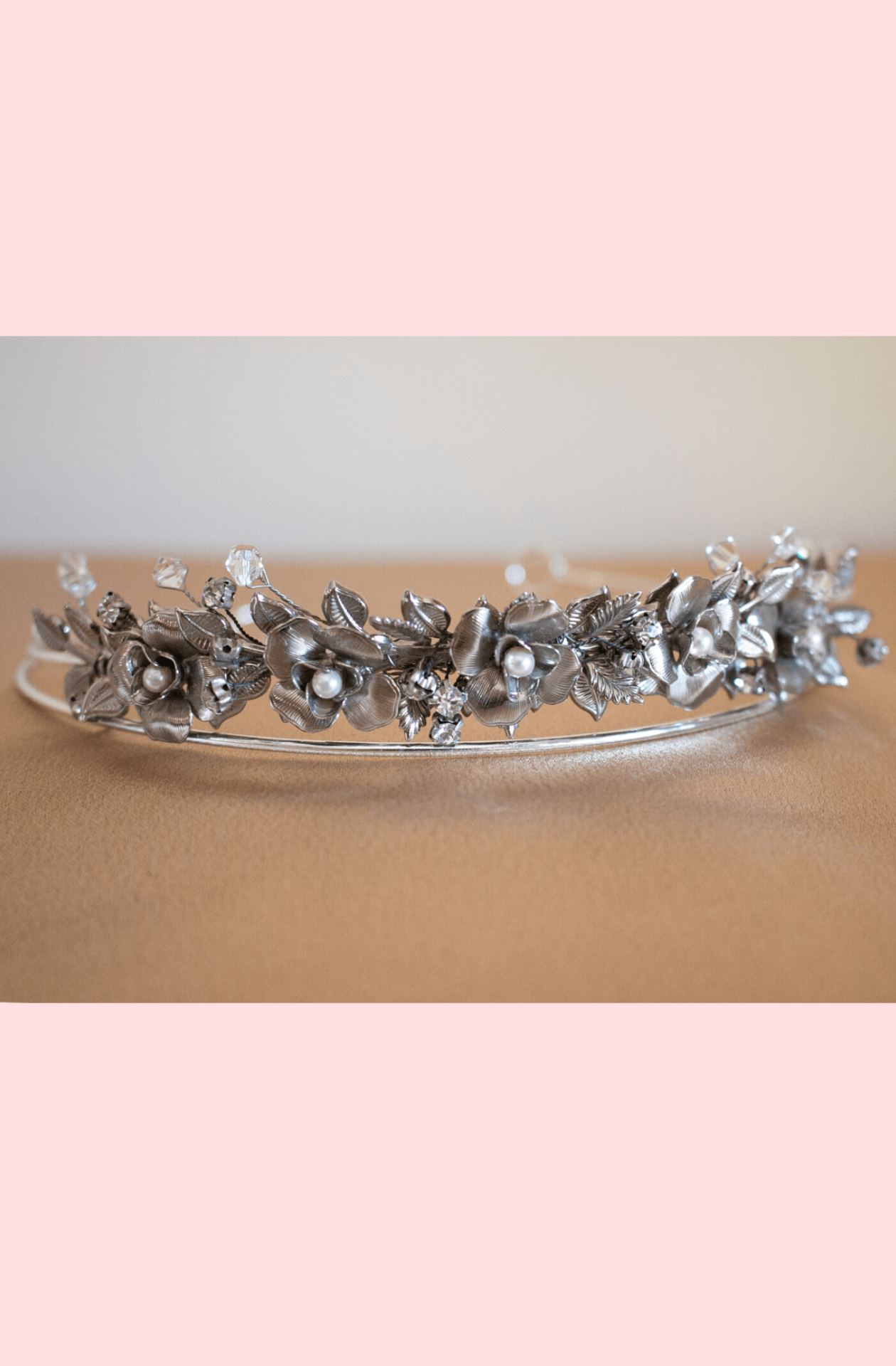 Wilde At Heart Antique Style Tiara Handmade in Melbourne