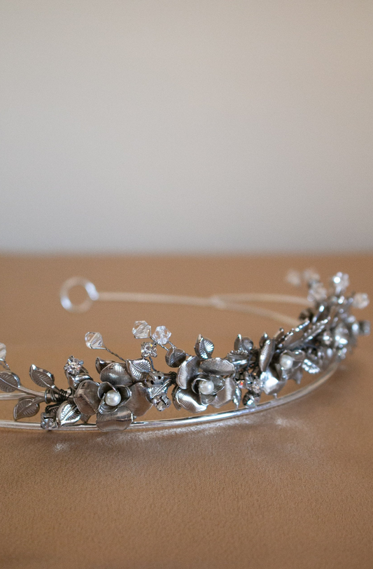 Wilde At Heart Antique Style Tiara Handmade in Melbourne
