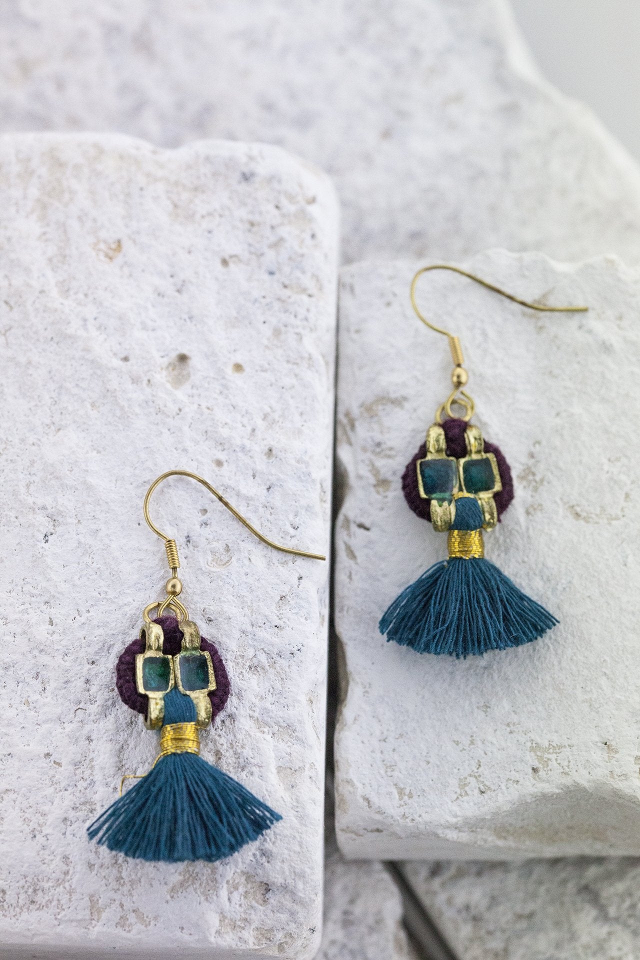 Where The Wilde Things Are Into The Mystic Collection of unique, colourful jewellery handmade in very small quantities- pretty bright earrings