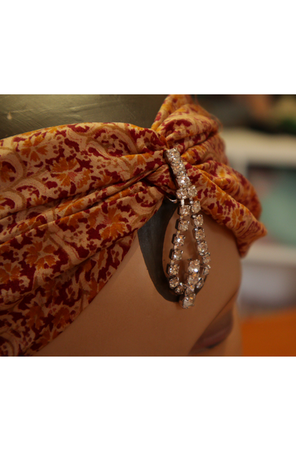 Leila Upcycled Sari Silk Headband
