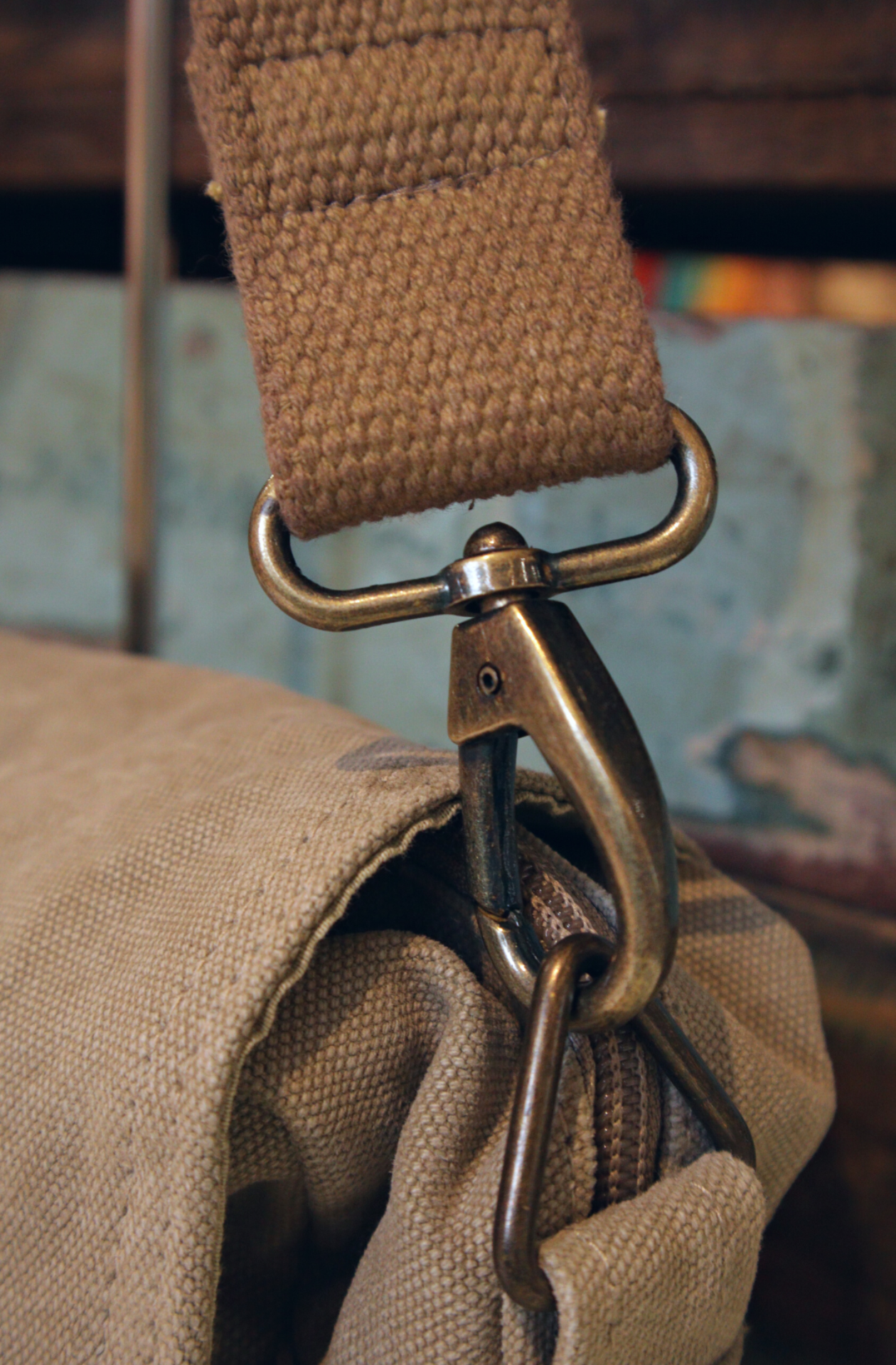 The Extra Mile Crossbody Satchel - Eco-Friendly Canvas