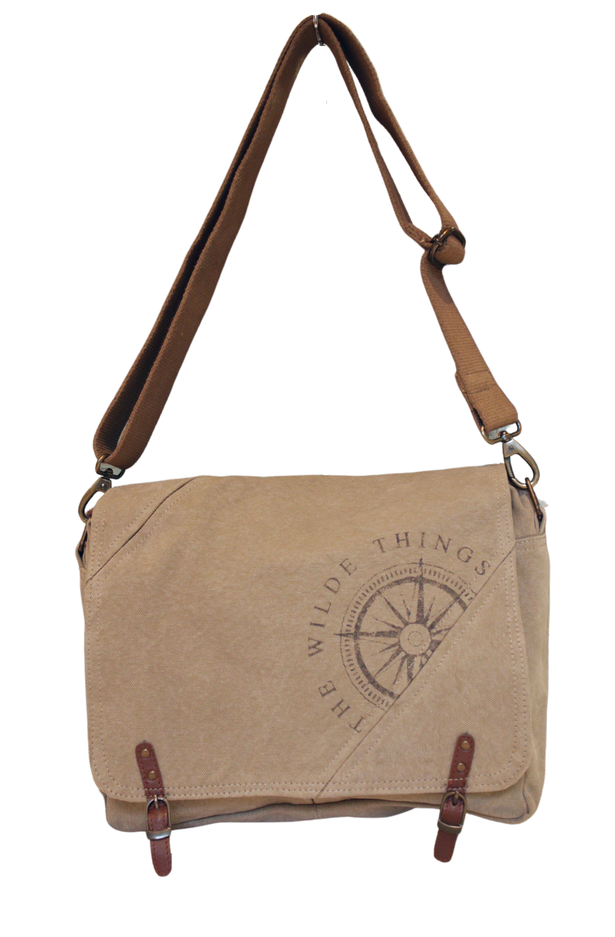 The Extra Mile Crossbody Satchel - Eco-Friendly Canvas