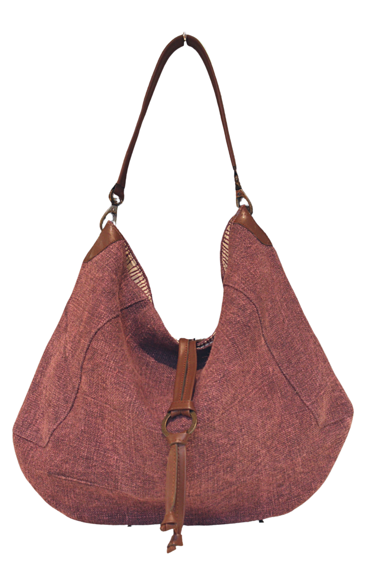 Urban Voyager Shoulder Bag - Sustainable Jute.