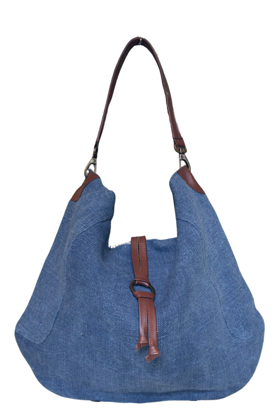 Urban Voyager Shoulder Bag - Sustainable Jute.