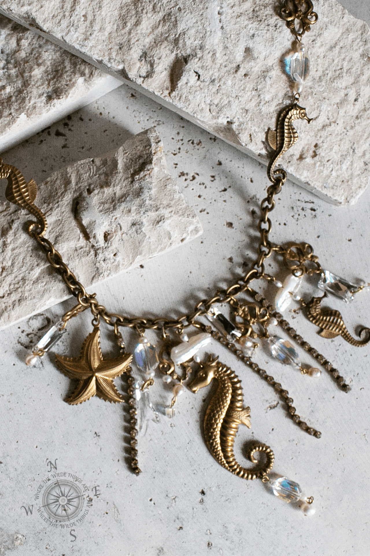 swarovski pearl necklace