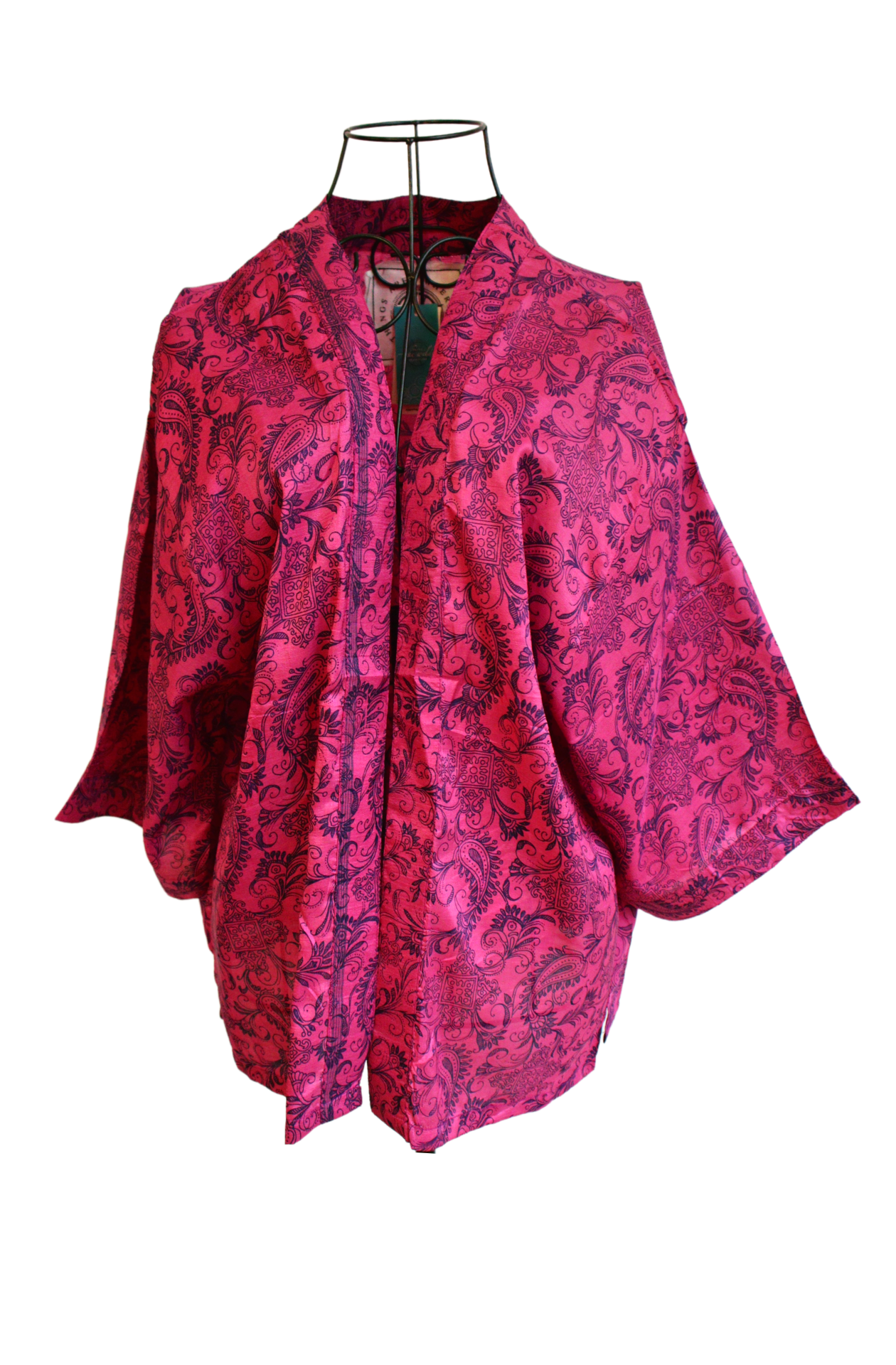 The Muse Jacket vintage sari silk. 100% silk. ON SALE