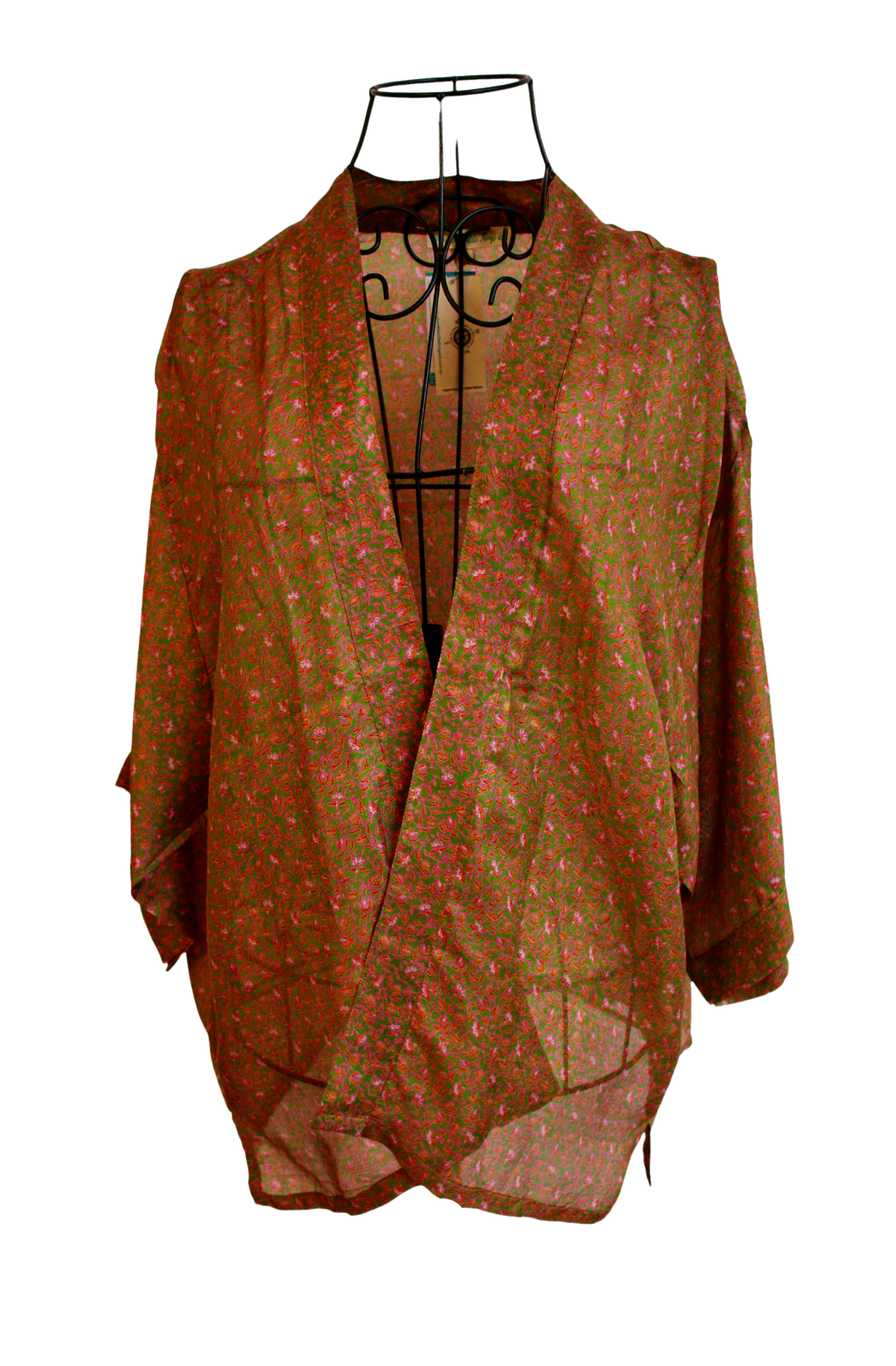 The Muse Jacket vintage sari silk. 100% silk. ON SALE